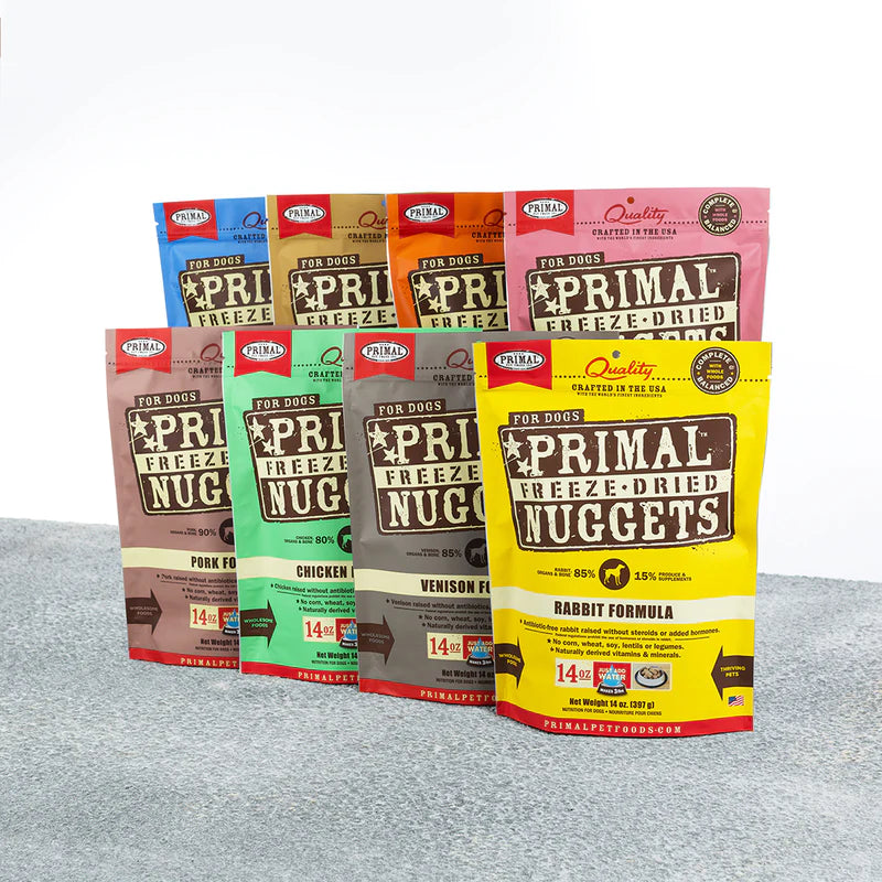 Primal Dog Freeze Dried Nuggets – Chagrin Pet, Garden, and